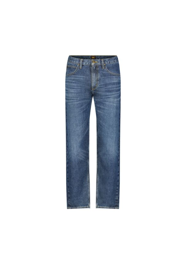 Lee - LEE MĘSKIE SPODNIE JEANSOWE OSCAR ECLIPSE BLUE 112355855 L76F016432