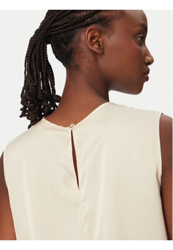 Rinascimento Bluzka CFC0127888003 Beżowy Regular Fit. Kolor: beżowy. Materiał: syntetyk