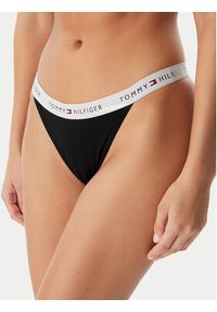 TOMMY HILFIGER - Tommy Hilfiger Komplet stringów UW0UW06518 Czarny. Kolor: czarny. Materiał: bawełna #4
