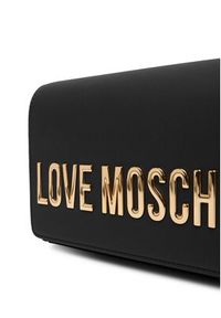 Love Moschino - LOVE MOSCHINO Torebka JC4103PP1OKD0000 Czarny. Kolor: czarny. Materiał: skórzane #6