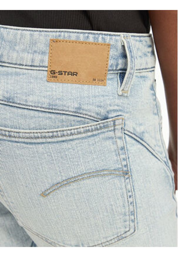 G-Star RAW - G-Star Raw Jeansy Helyx D28486-E205 Niebieski jasny Slim Fit. Kolor: niebieski