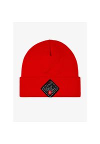 MAJESTY - Czapka zimowa Majesty Beanie Ski Fast - red. Kolor: czerwony. Sezon: zima