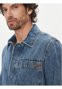 Liu Jo Kurtka jeansowa QA5300 D0257 78263 Granatowy Regular Fit. Kolor: niebieski. Materiał: bawełna