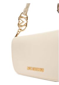 Love Moschino - LOVE MOSCHINO Torebka JC4049PP1NLF0110 Beżowy. Kolor: beżowy. Materiał: skórzane #5