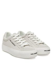 Karl Lagerfeld - KARL LAGERFELD Sneakersy KL50722 Szary. Kolor: szary. Materiał: skóra, zamsz #5