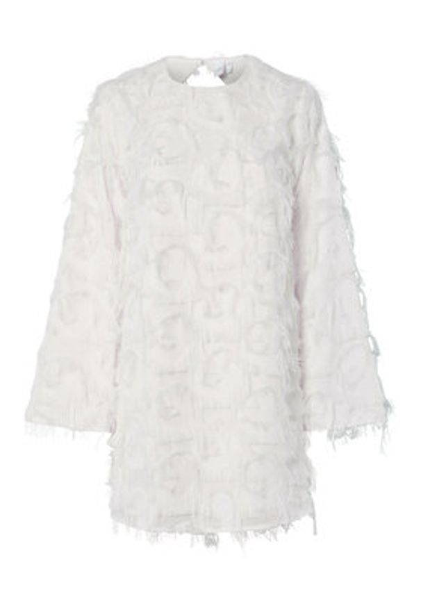 YAS Sukienka koktajlowa 26038226 Biały Loose Fit. Kolor: biały. Materiał: syntetyk. Styl: wizytowy