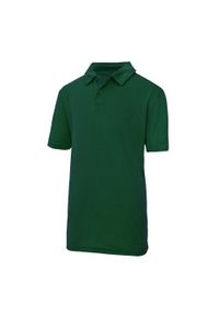 JUST COOL - Koszulka Polo Dla Dzieci. Typ kołnierza: polo. Kolor: zielony