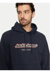 Jack & Jones - Jack&Jones Bluza Vesterbro 12265766 Granatowy Relaxed Fit. Kolor: niebieski. Materiał: bawełna