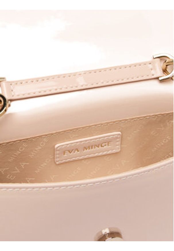 Eva Minge Torebka EO-ANGEL-LDA8639 Różowy jasny. Kolor: różowy. Materiał: skórzane