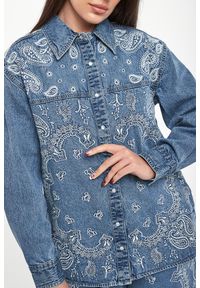 Liu Jo - Koszula jeansowa damska LIU JO. Materiał: jeans #3