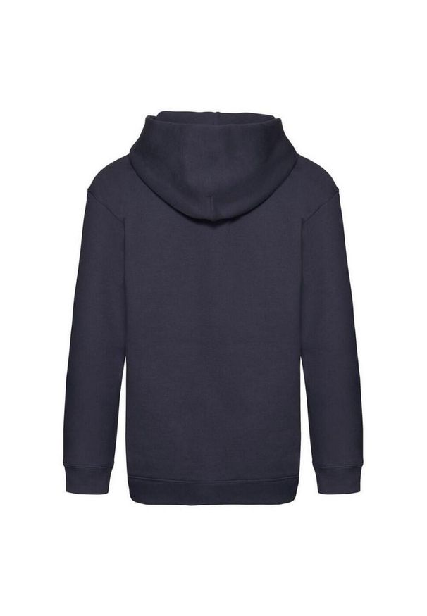 FRUIT OF THE LOOM - Bluza Z Kapturem Premium Dla Dzieci. Typ kołnierza: kaptur. Kolor: niebieski