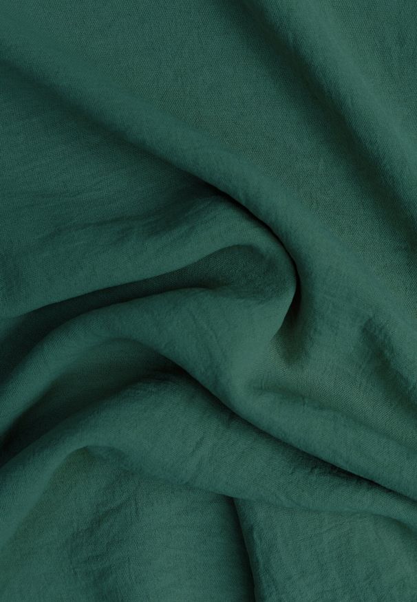 Born2be - Zielone Spodnie Luźne z Kieszeniami i Gumką w Talii oraz Sznurkiem Enivia. Okazja: na co dzień. Kolor: zielony. Styl: elegancki, casual