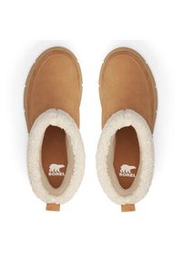 sorel - Sorel Śniegowce Explorer™ III Slip-On Cozy Wp 2079341252 Brązowy. Zapięcie: bez zapięcia. Kolor: brązowy. Materiał: skóra, zamsz #4