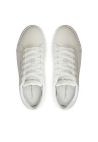 Calvin Klein Jeans Sneakersy Classic Cupsole Low Lth In Dc YM0YM00976 Biały. Kolor: biały #4