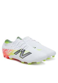 New Balance Buty do piłki nożnej Furon SF3FIB8 Biały. Kolor: biały. Materiał: skóra
