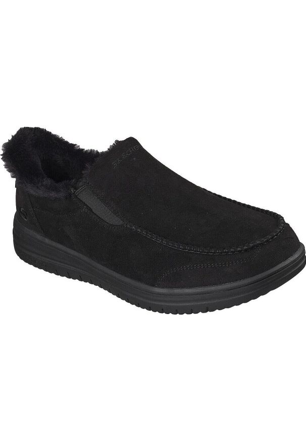 skechers - Buty sportowe męskie Skechers Murette Scofield. Okazja: na co dzień. Kolor: czarny. Sport: fitness