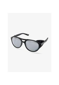 Okulary lodowcowe GOG Nanga - matt black/silver mirror. Kolor: czarny