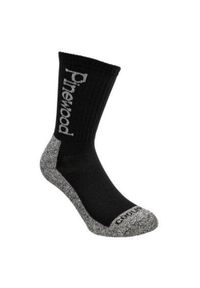 PINEWOOD - Skarpety trekkingowe Pinewood Coolmax Medium 2 pary. Kolor: czarny. Sport: turystyka piesza