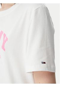 Tommy Jeans T-Shirt Novelty DW0DW23159 Biały Relaxed Fit. Kolor: biały. Materiał: bawełna #3