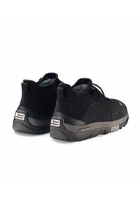Buty turystyczne męskie wodoodporne Brubeck TREK MERINO. Kolor: czarny, szary, wielokolorowy. Materiał: wełna. Sport: turystyka piesza