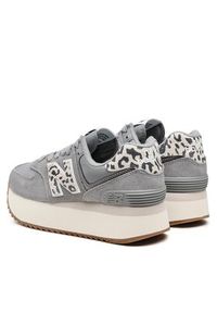 New Balance Sneakersy WL574ZDB Szary. Kolor: szary. Materiał: skóra, zamsz. Model: New Balance 574 #2