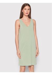 Vero Moda Sukienka letnia Filli 10265015 Zielony Regular Fit. Kolor: zielony. Materiał: syntetyk. Sezon: lato #1