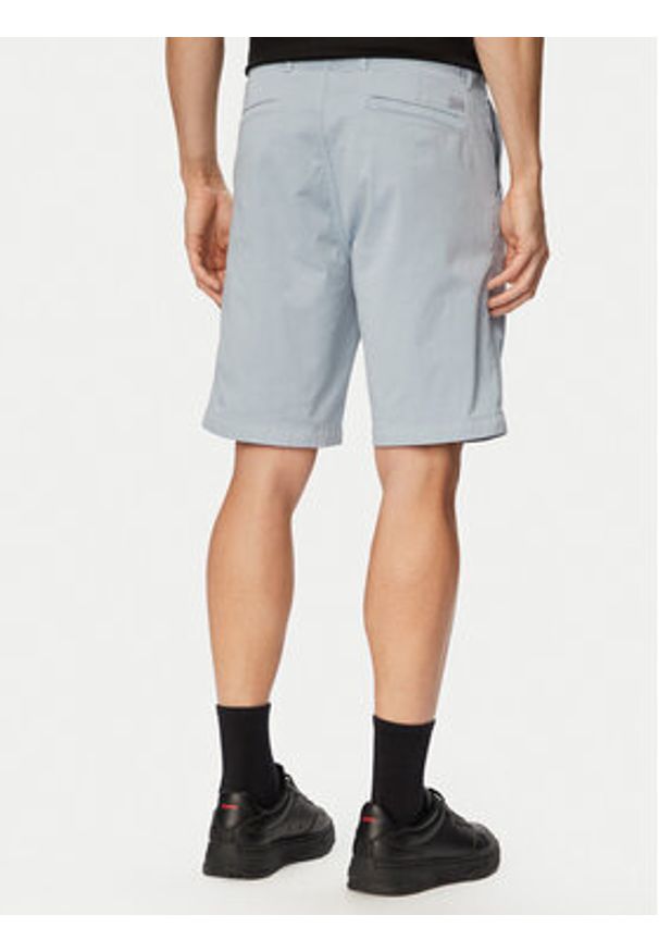 BOSS Szorty materiałowe 50536723 Niebieski jasny Slim Fit. Kolor: niebieski. Materiał: bawełna