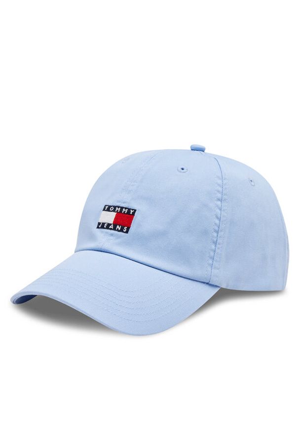 Tommy Jeans Czapka z daszkiem Tjw Heritage Cap AW0AW15848 Błękitny. Kolor: niebieski. Materiał: materiał