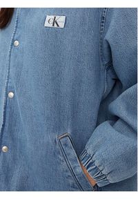Calvin Klein Jeans Kurtka jeansowa Skater J20J223258 Niebieski Relaxed Fit. Kolor: niebieski. Materiał: bawełna #6