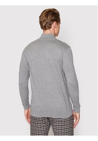 Selected Homme Sweter Berg 16074687 Szary Regular Fit. Kolor: szary. Materiał: bawełna #4