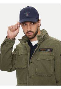 Aeronautica Militare Czapka z daszkiem Cappellino 242HA1179CT2848 Granatowy. Kolor: niebieski. Materiał: bawełna, materiał