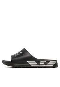 EA7 Emporio Armani Klapki XBP008 XK337 N763 Czarny. Kolor: czarny