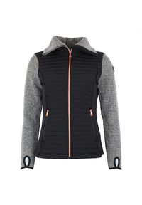 PEAK MOUNTAIN - Damska kurtka polarowa Peak Mountain Antembi. Kolor: czarny. Materiał: polar. Sezon: zima. Sport: narciarstwo #1