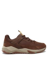 CATerpillar Sneakersy Transmit Shoes P725190 Brązowy. Kolor: brązowy. Materiał: nubuk, skóra #1
