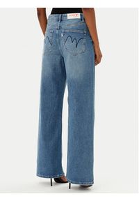MET Jeansy NOS CHLOE T4L736 Niebieski Wide Leg. Kolor: niebieski #4