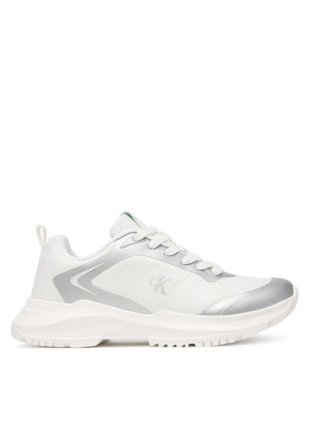 Sneakersy Calvin Klein. Kolor: biały