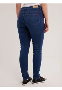Big-Star - Jeansy damskie skinny niebieskie Adela 358. Kolor: niebieski. Styl: klasyczny #4