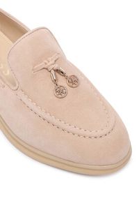 Guess Loafersy Aryanai FLTNAI SUE14 Beżowy jasny. Kolor: beżowy. Materiał: zamsz, skóra #3