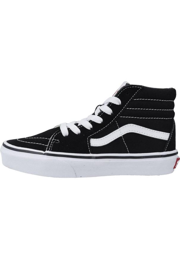 Buty Dziecko Vans Sk8-Hi czarny. Okazja: na co dzień. Kolor: czarny. Model: Vans SK8