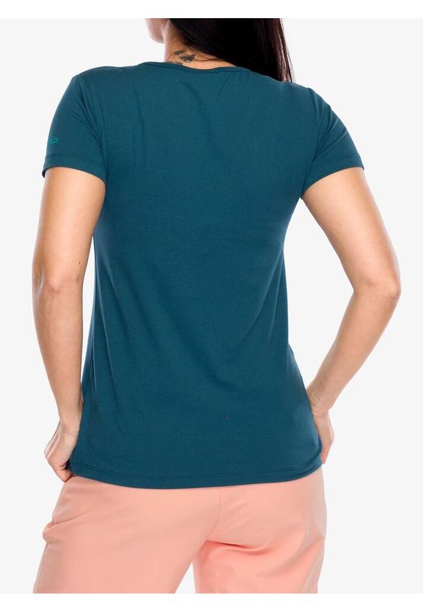 Koszulka z nadrukiem damska CMP Missy T-Shirt. Kolor: zielony. Wzór: nadruk