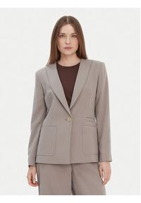 Armani Exchange Spodnie materiałowe XW001264 AF16148 U6242 Beżowy Regular Fit. Kolor: beżowy. Materiał: syntetyk #5