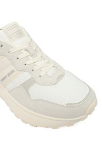 Tommy Jeans Sneakersy Tjw Cleated Runner Suede Mix EN0EN02921 Écru. Materiał: skóra, zamsz #2