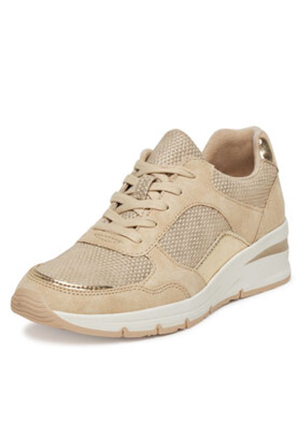 Clara Barson Sneakersy WS6299-02 Beżowy. Kolor: beżowy. Materiał: materiał, syntetyk