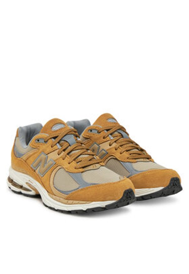 New Balance Sneakersy U2002RCE Żółty. Kolor: żółty. Materiał: zamsz, skóra