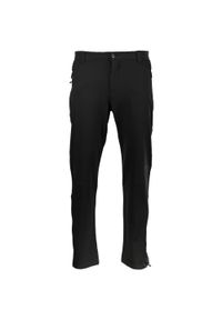 ALPINE PRO - Męskie Spodnie Softshell Alpine Pro Quilan 50 - Wiatroszczelne i Elastyczne. Kolor: zielony. Materiał: softshell. Sport: turystyka piesza