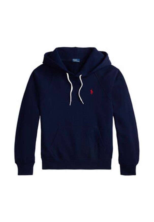 Polo Ralph Lauren Bluza 211971691003 Granatowy Relaxed Fit. Typ kołnierza: polo. Kolor: niebieski. Materiał: bawełna