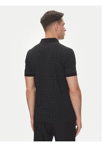 BOSS Polo Paddy Striped C 50540719 Czarny Regular Fit. Typ kołnierza: polo. Kolor: czarny. Materiał: bawełna #5