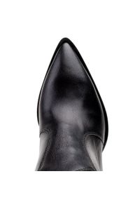Marco Shoes Czarne kozaki damskie Marco 1399K kowbojki. Kolor: czarny #5
