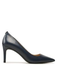 MICHAEL Michael Kors Szpilki Slina Flex Pump 40F2HNMP2L Granatowy. Kolor: niebieski. Materiał: skóra. Obcas: na szpilce