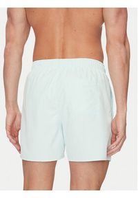 Calvin Klein Swimwear Szorty kąpielowe KM0KM01101 Zielony Regular Fit. Kolor: zielony. Materiał: syntetyk